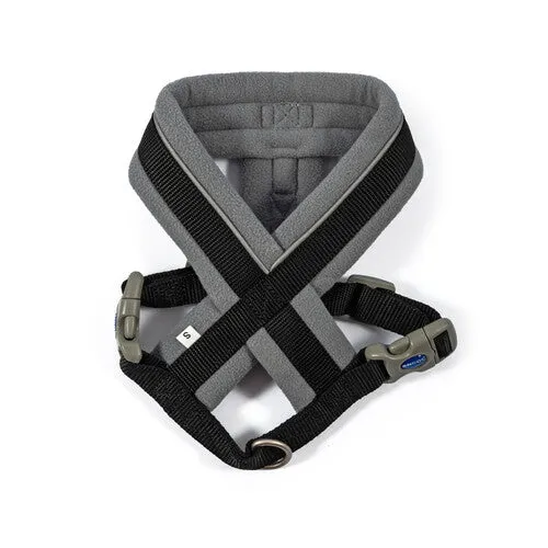 Ancol Viva Padded Harness Black M 41-53cm