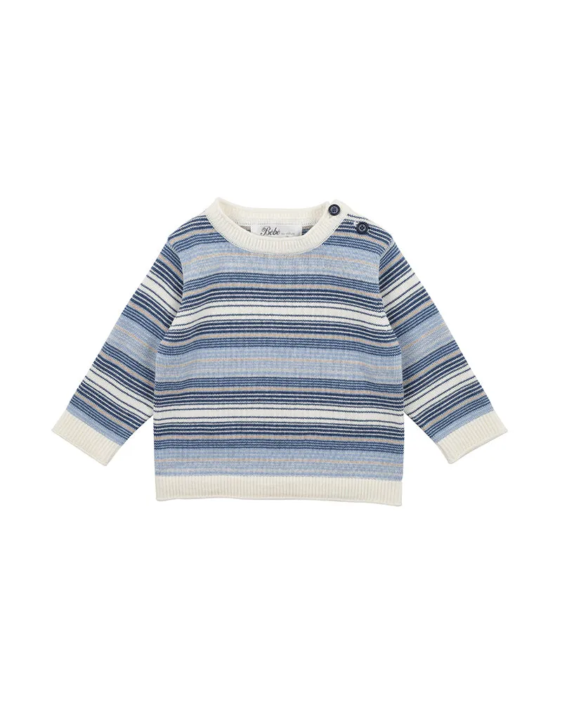 Bebe Blair Blue Stripe Jumper - Blair Stripe (Size 000-5)