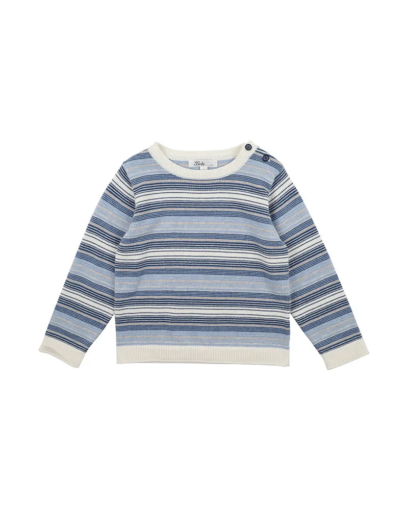 Bebe Blair Blue Stripe Jumper - Blair Stripe (Size 000-5)