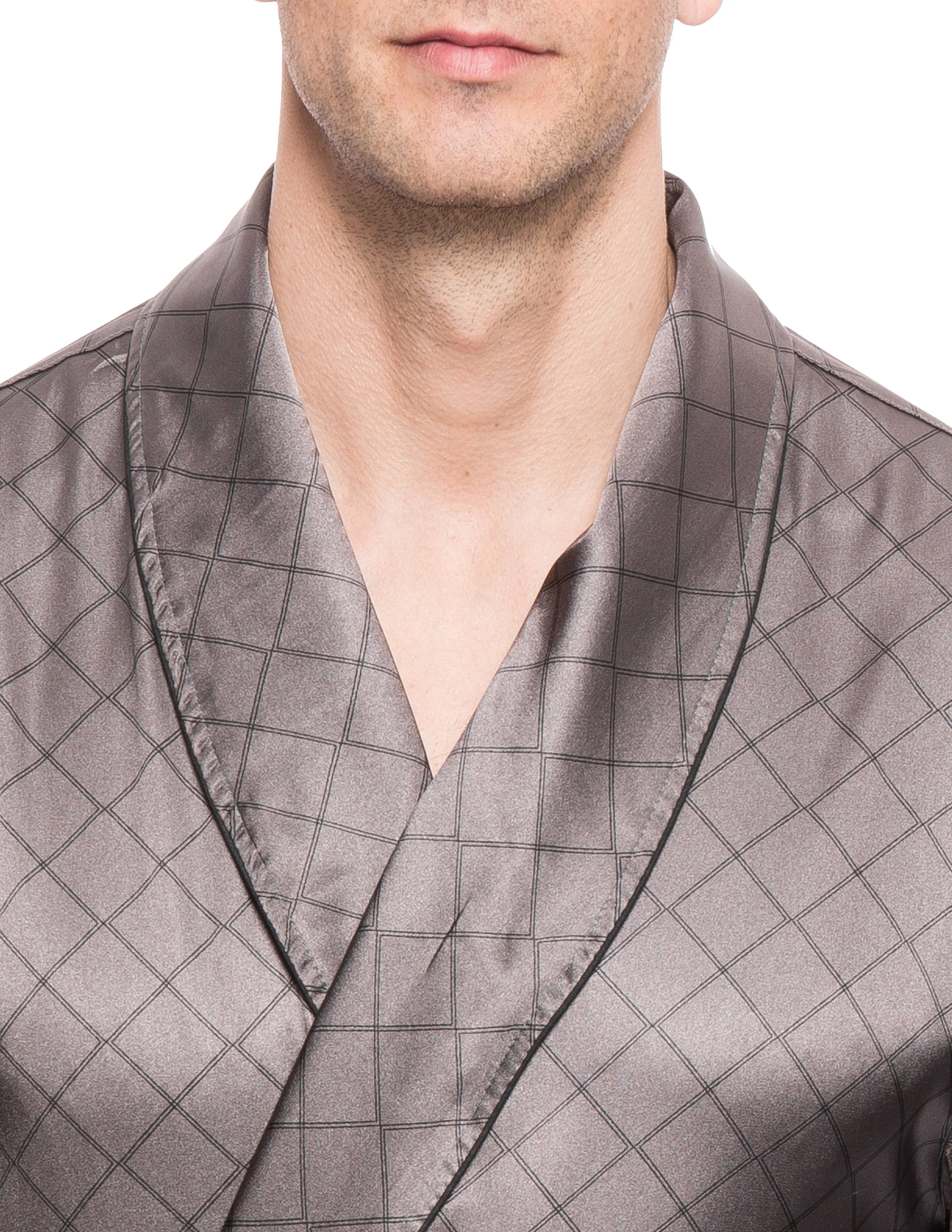 Men's Satin Robe