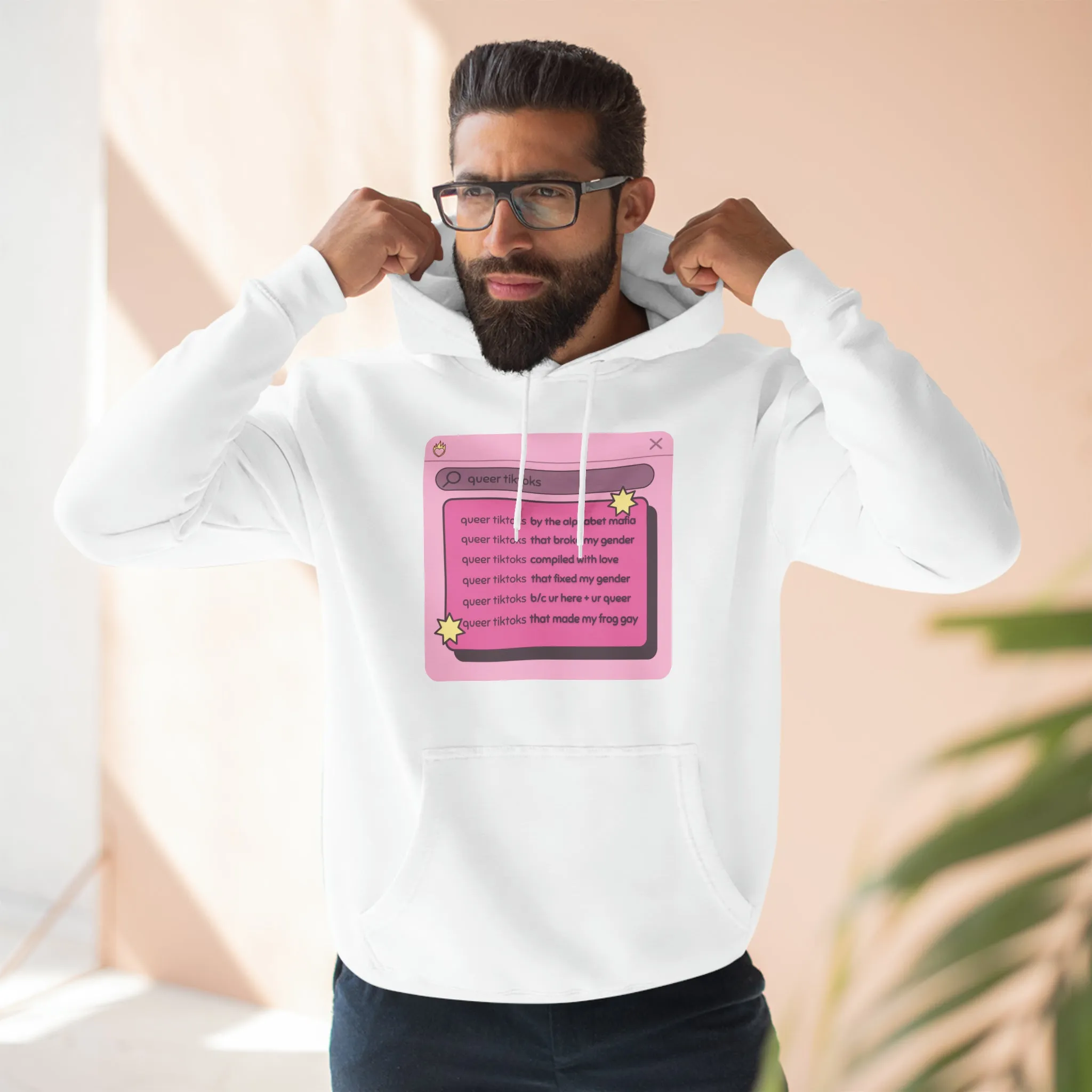 Queer Tiktoks Search Hoodie