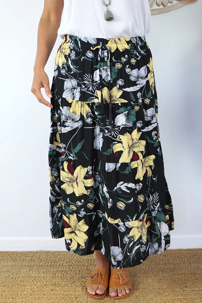 Tiered Skirt "Flemington"